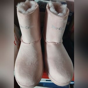 Juicy Couture Blush Pink Winter Boots